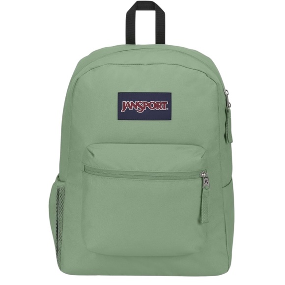 NEW JanSport Light Green Backpack Back to School Student Travel Backpack - Picture 1 of 7
